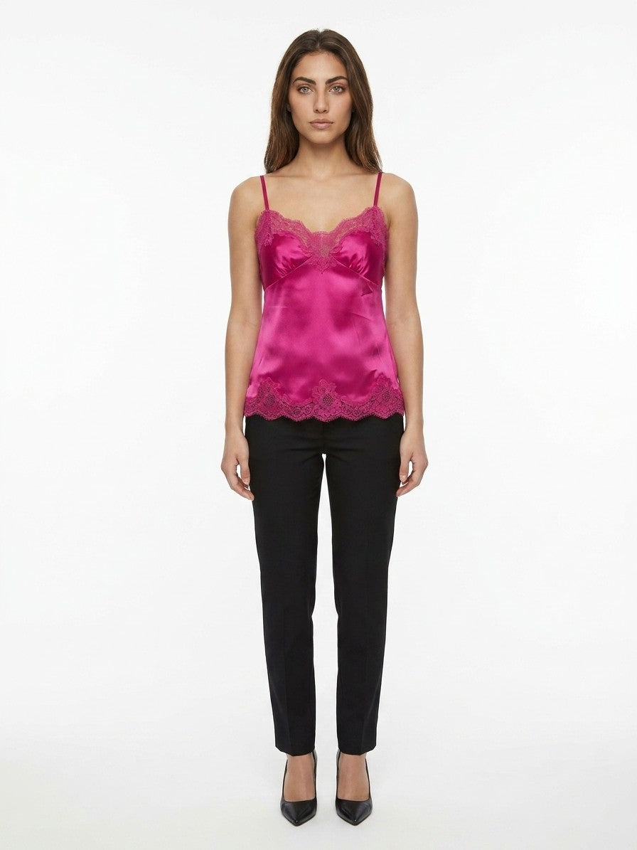 Multicolor Elastane Blouse