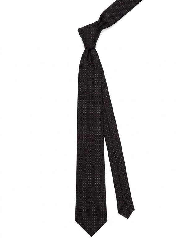 Black Silk Tie