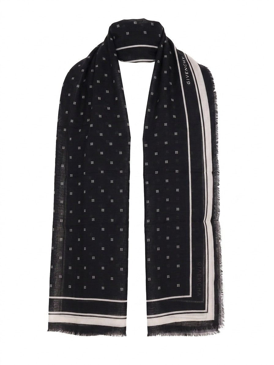 Bicolor Cashmere Scarf