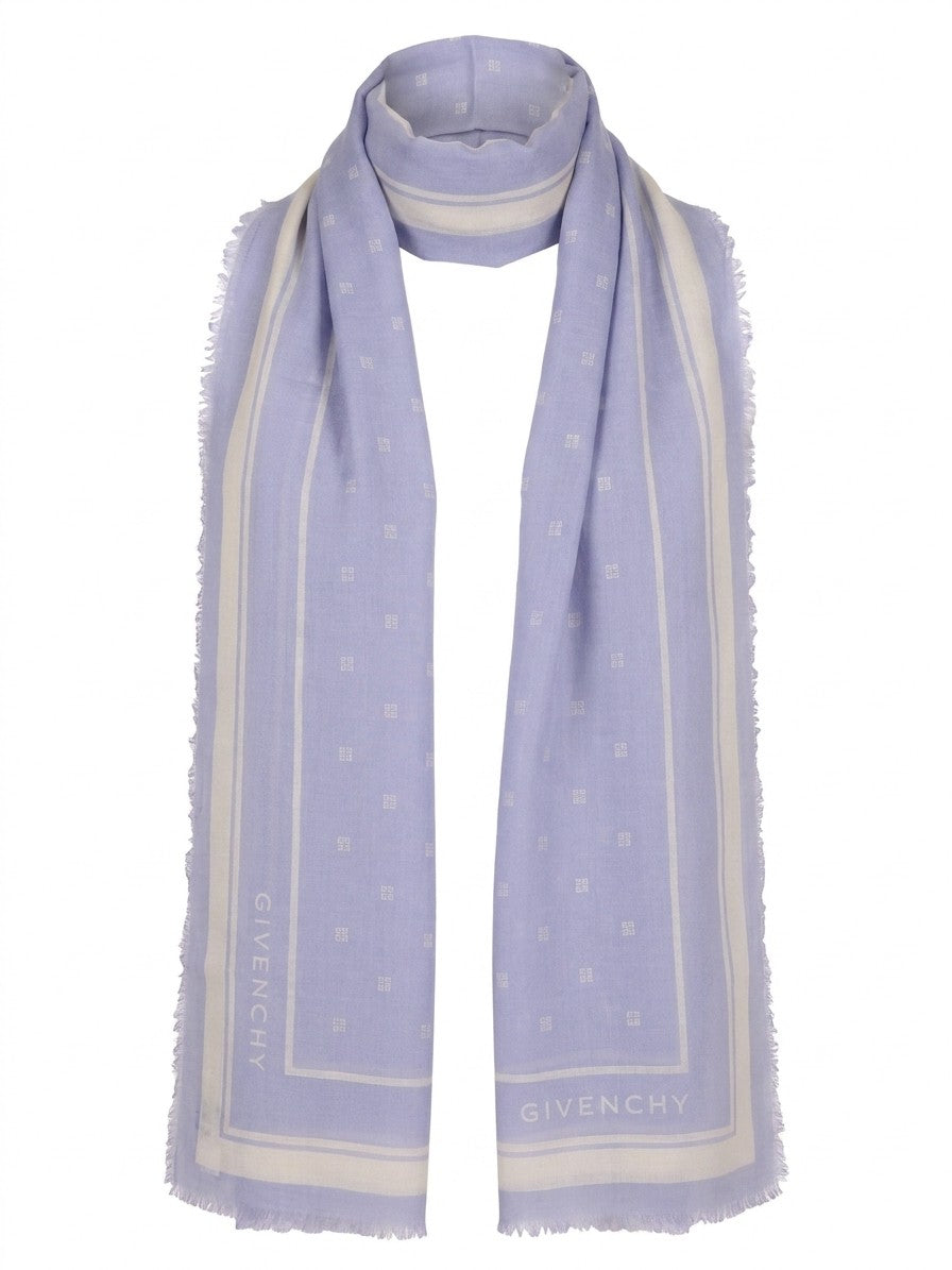 Bicolor Cashmere Scarf