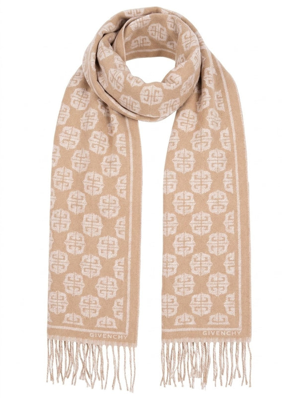 Bicolor Wool Scarf