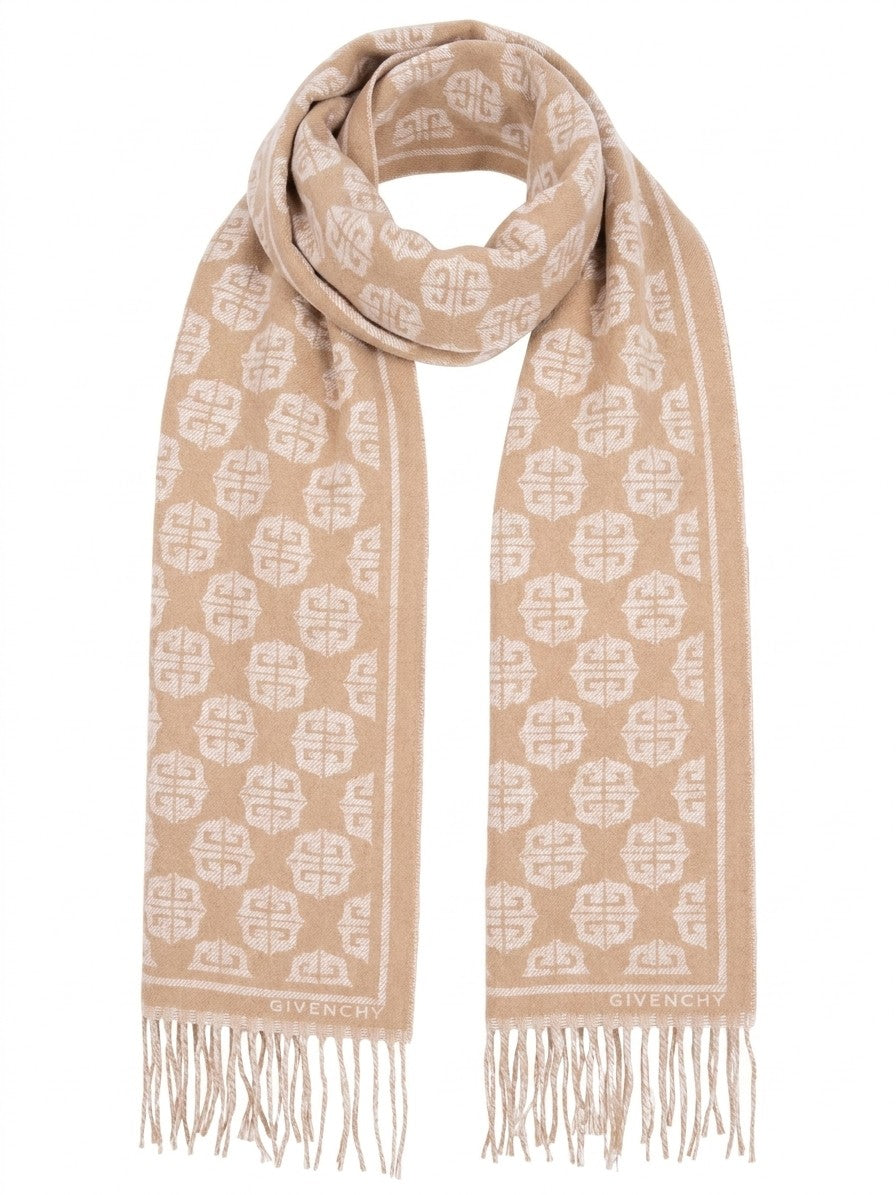 Bicolor Wool Scarf