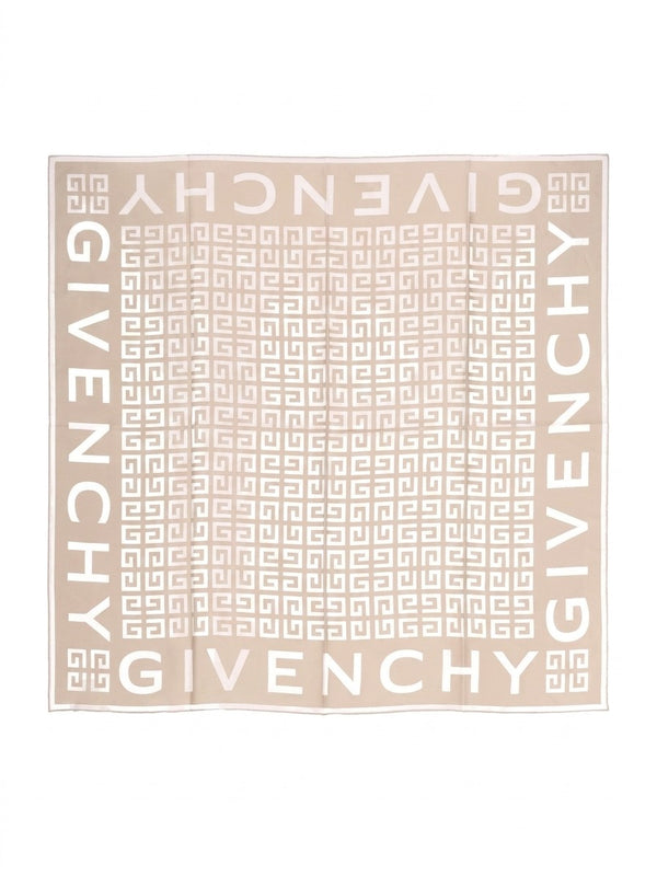 Bicolor Silk Scarf