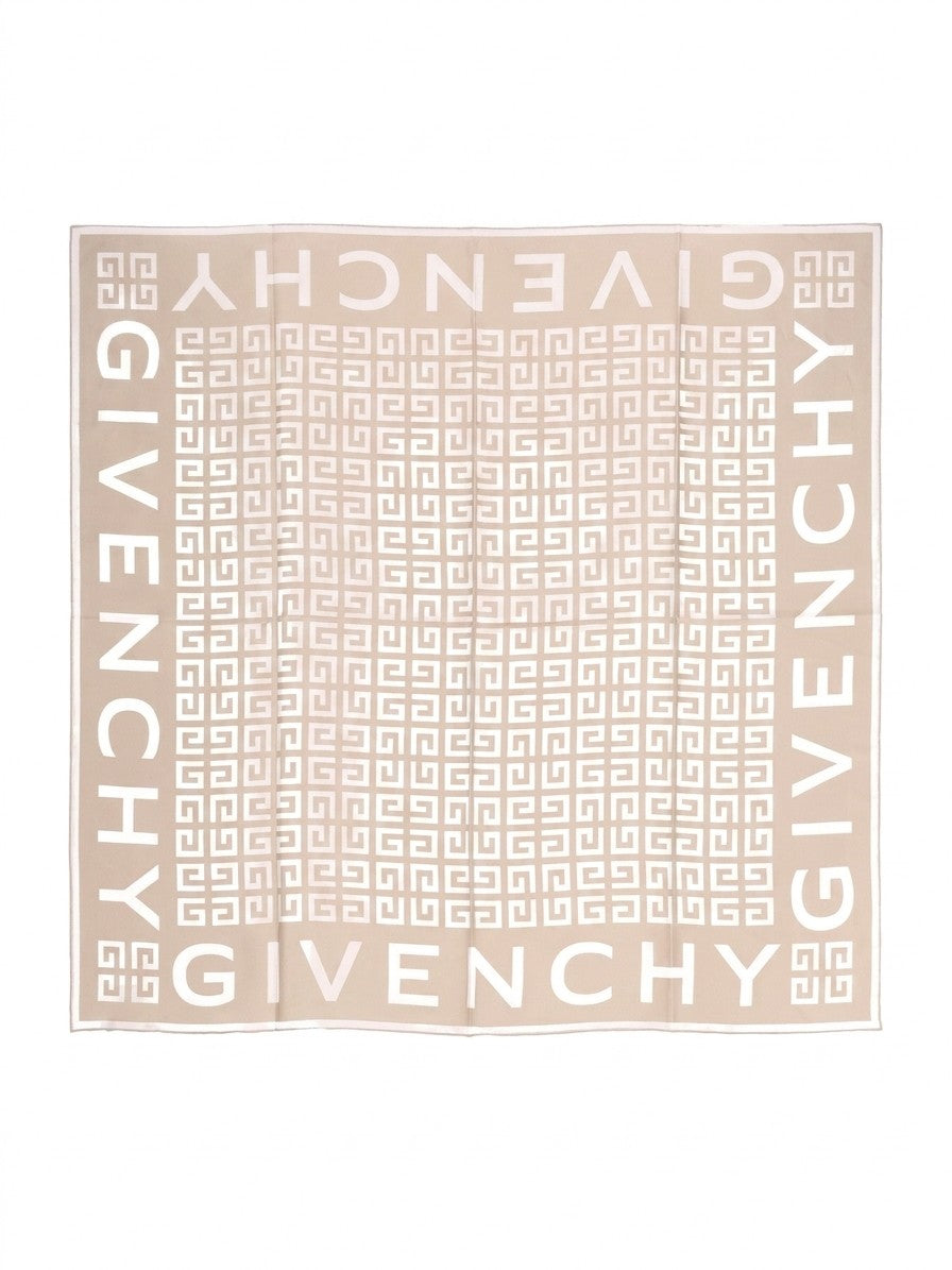 Bicolor Silk Scarf