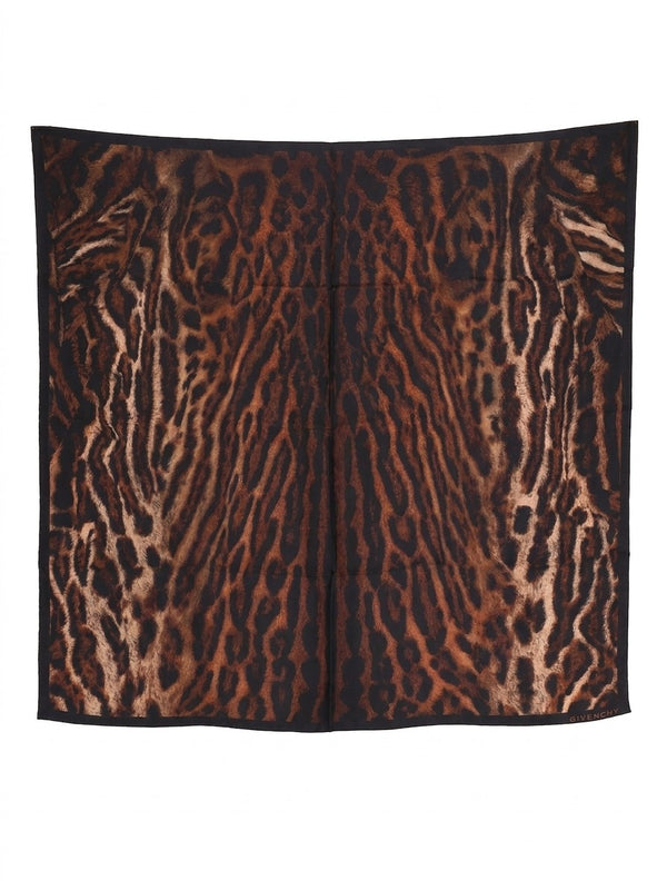 Multicolor Silk Scarf