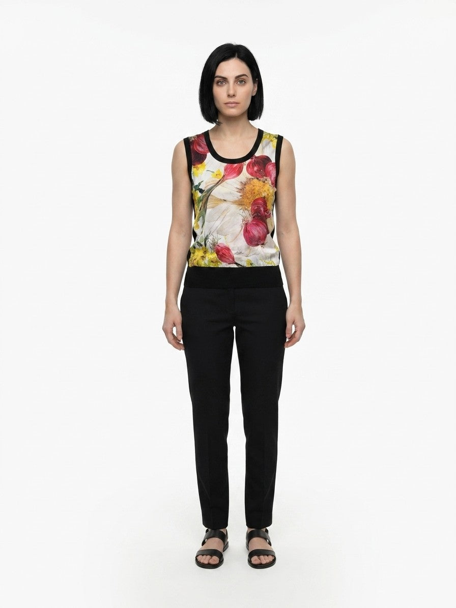 Multicolor Cotton Tank Tops