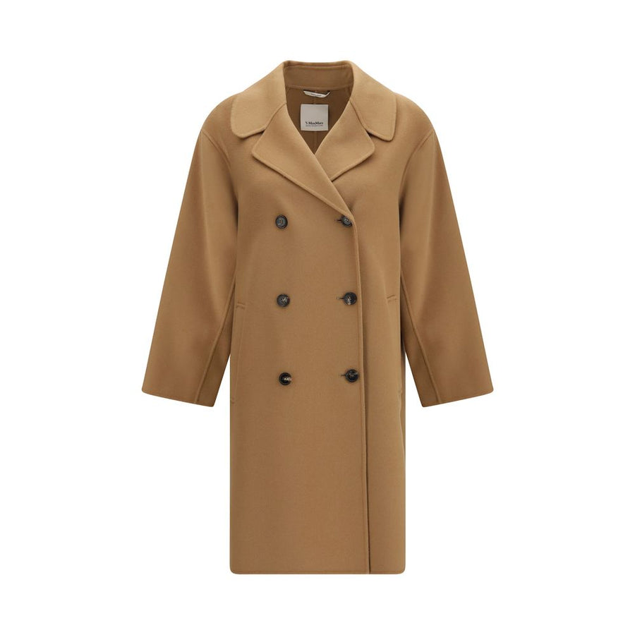 Beige Wool Oves Aries Coat Clothing
