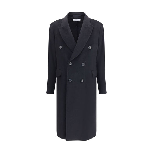 Black Mohair Coat Clothing