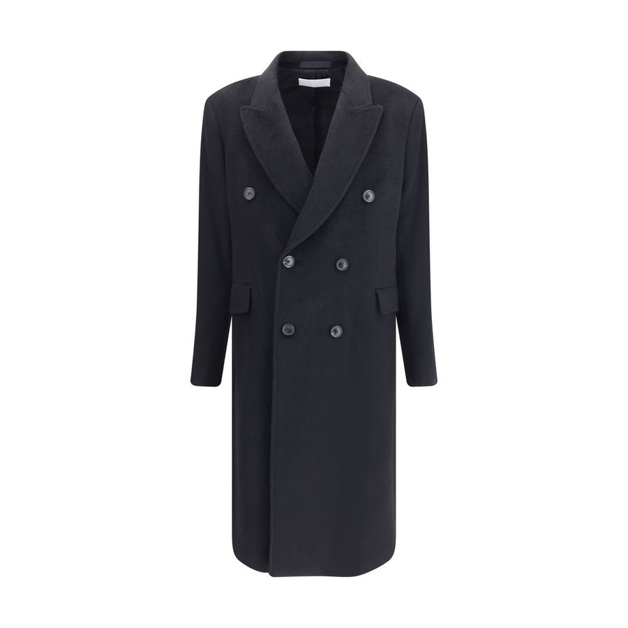 Black Mohair Coat Clothing