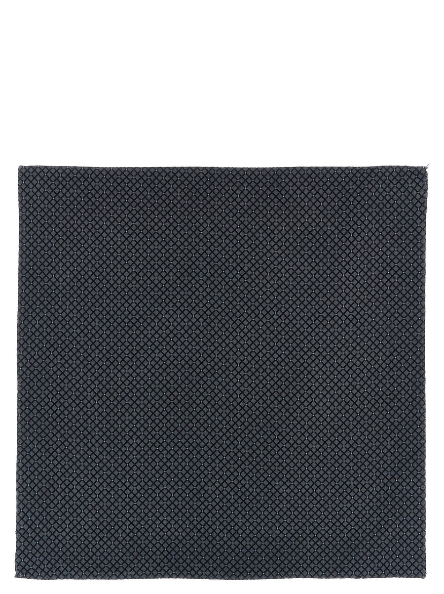 Blue Silk Foulard Accessory