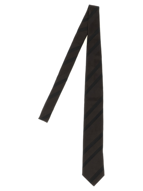Brown Silk Tie