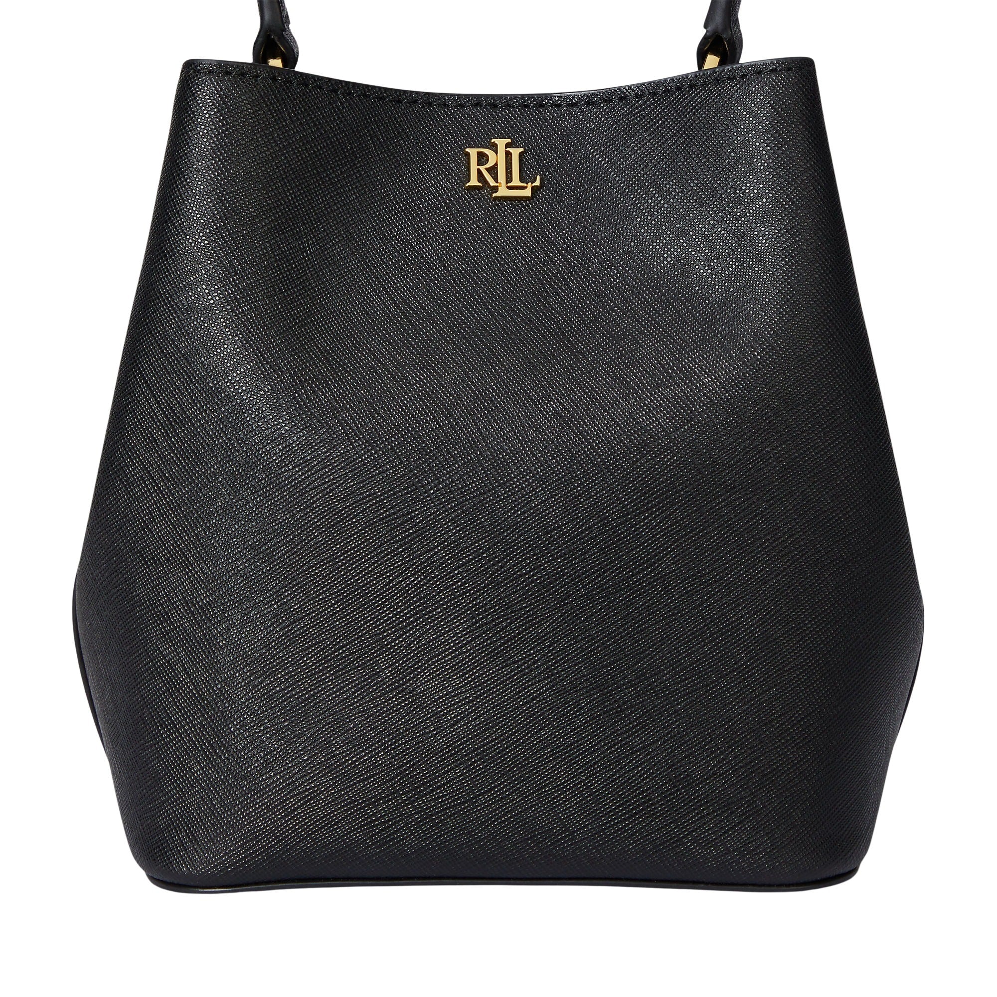 Reese Sm Bkt Bucket Bag Small Black Cow Leather