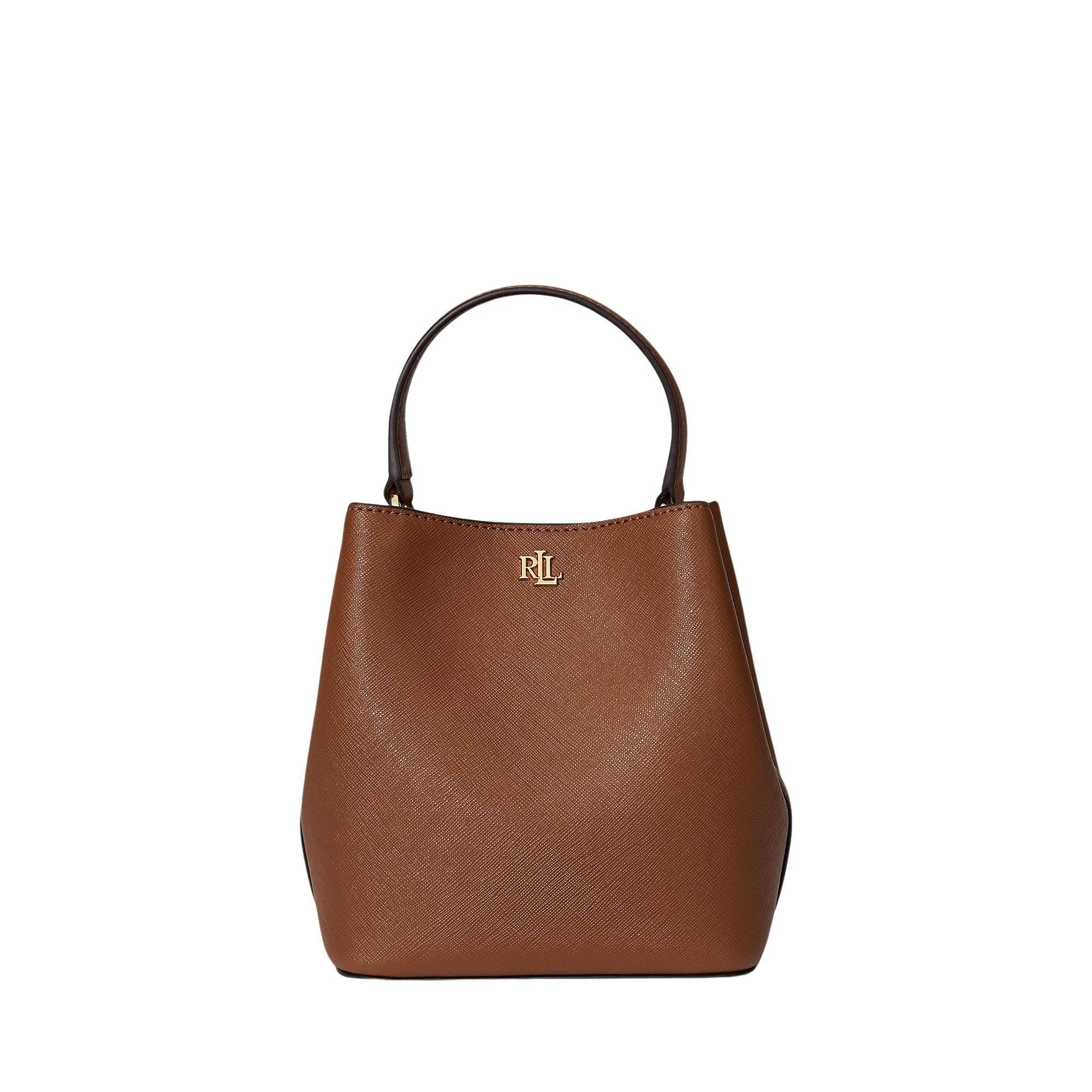 Reese Sm Bkt Bucket Bag Small Brown Cow Leather