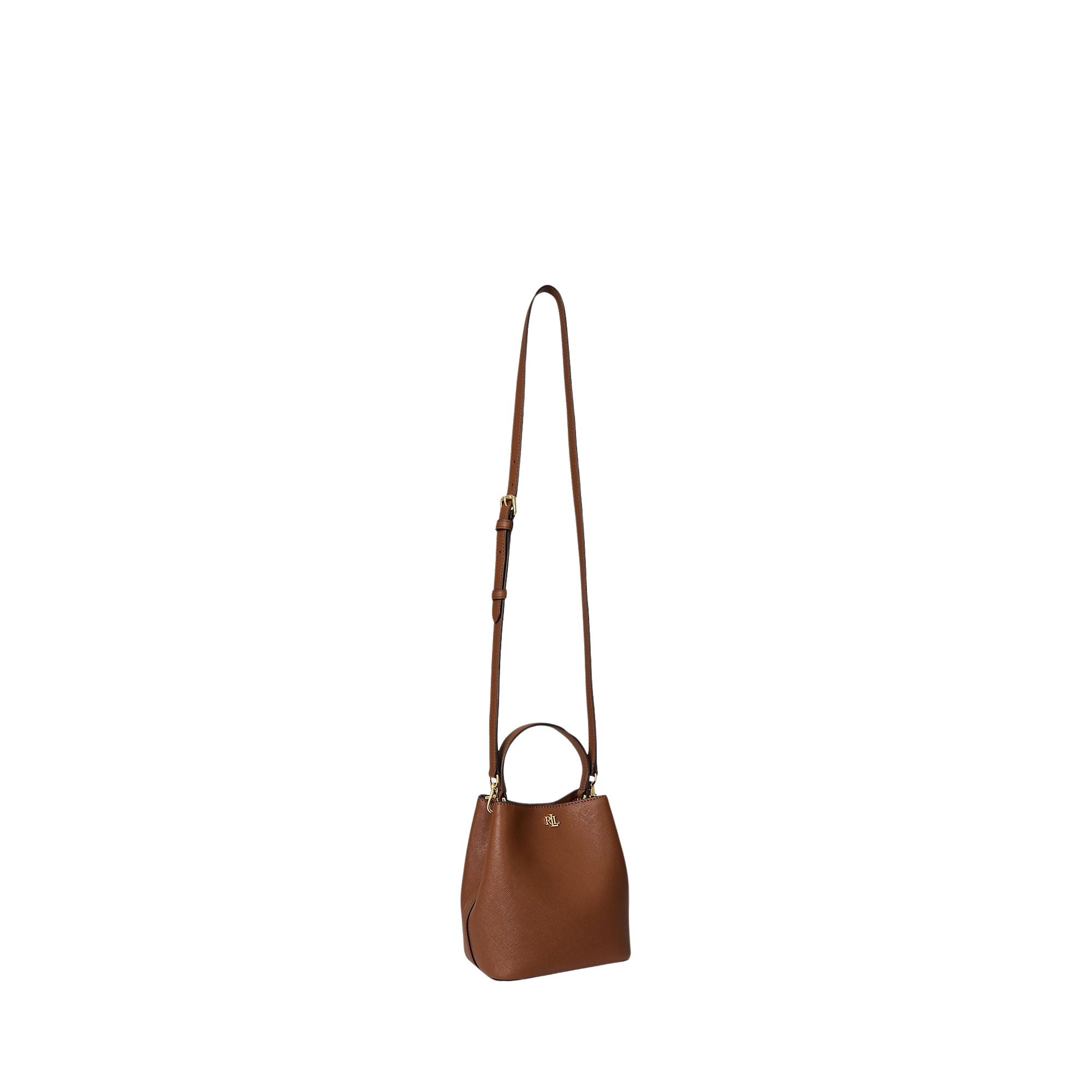 Reese Sm Bkt Bucket Bag Small Brown Cow Leather