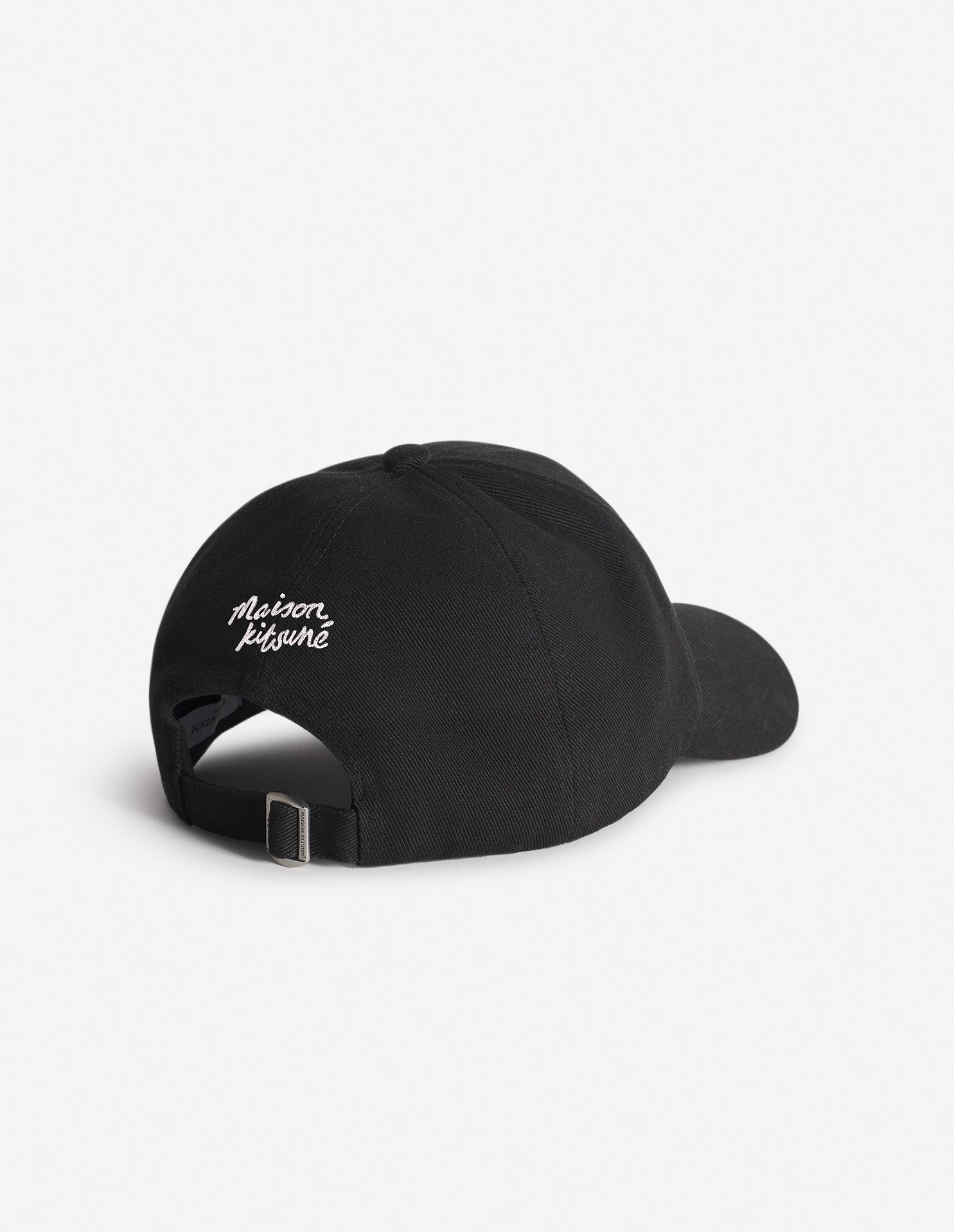 Double Fox Head Cap Grey Cotton Hat