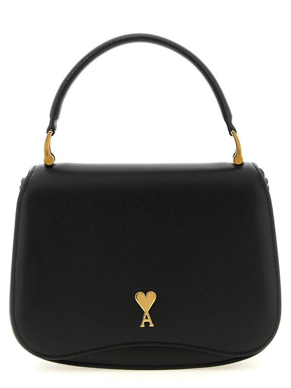 Black Cowhide Handbag Bag