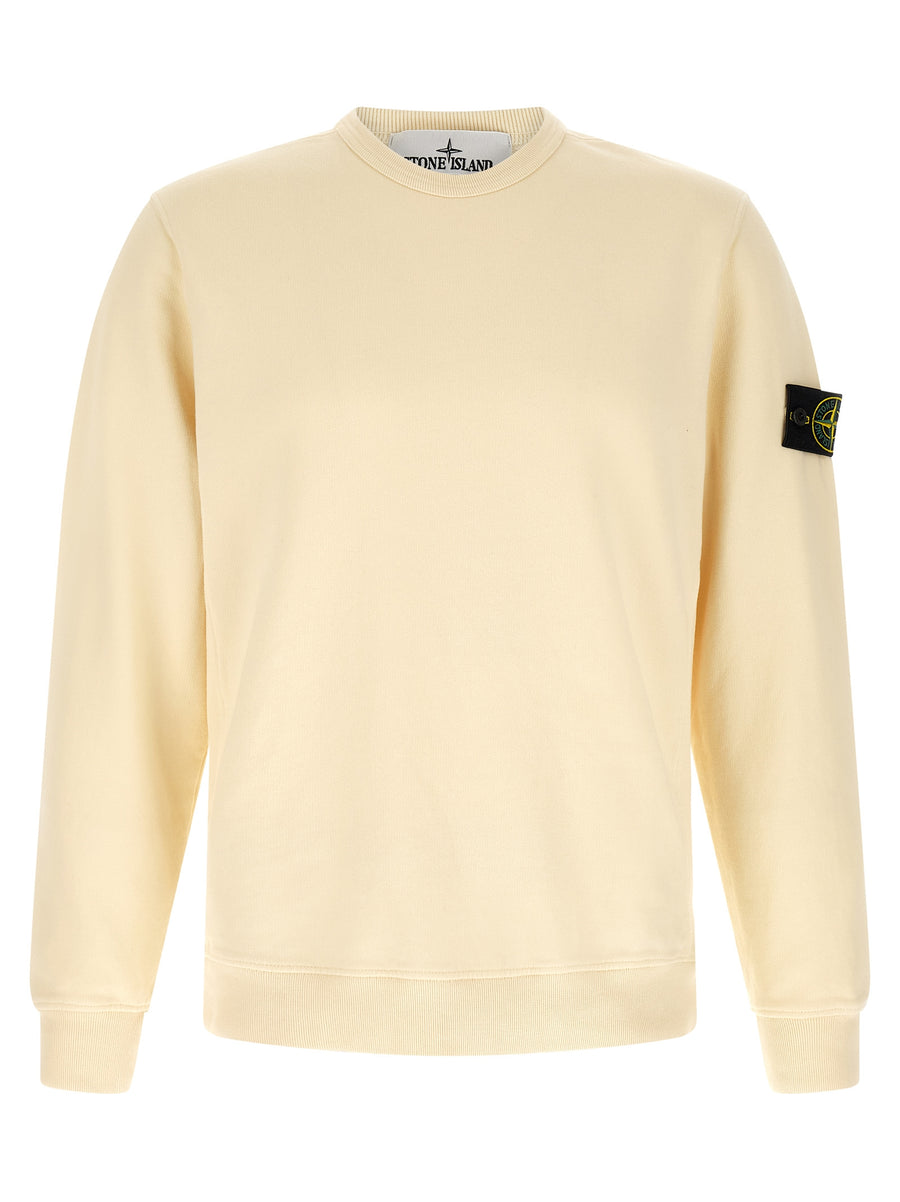 White Cotton Sweatshirt Clothing