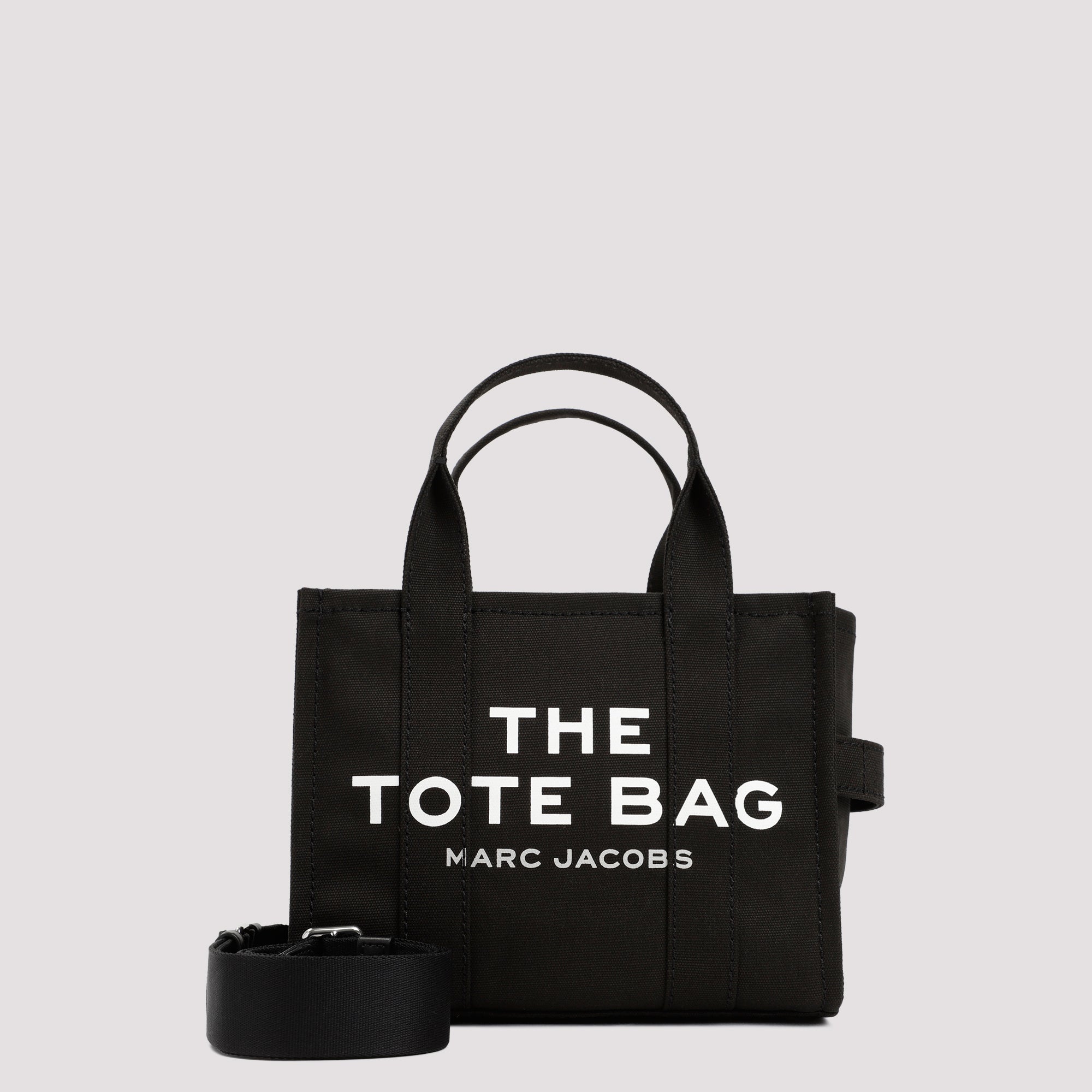 The Small Tote Bag Black Cotton