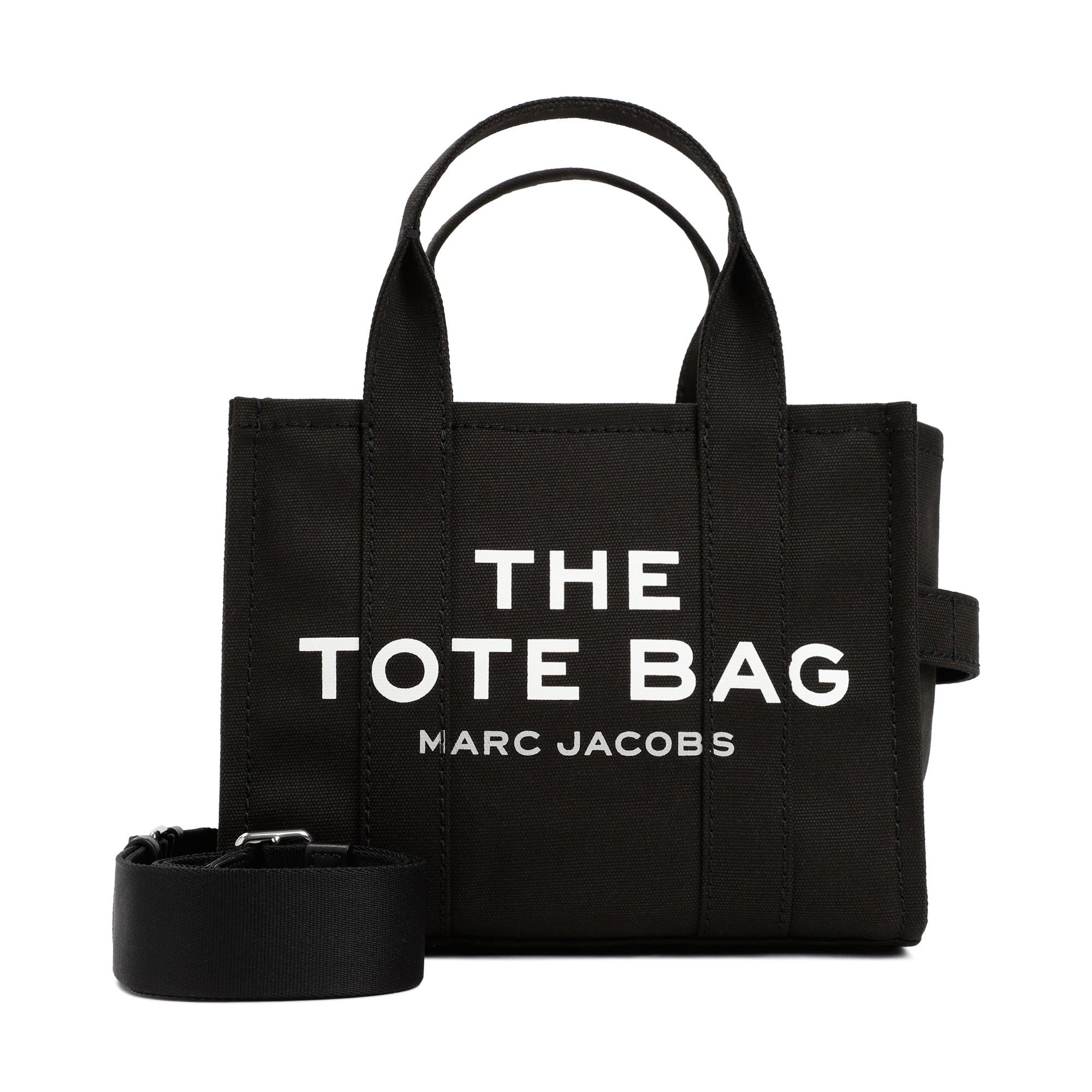 The Small Tote Bag Black Cotton