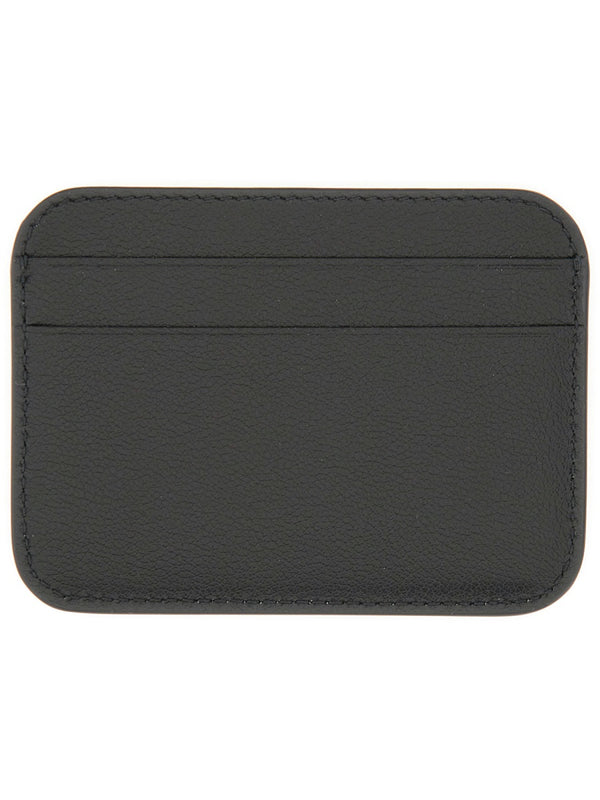 Card Holder Cash 2.0 Black Leather Domesticated Calf Wallets & Purses