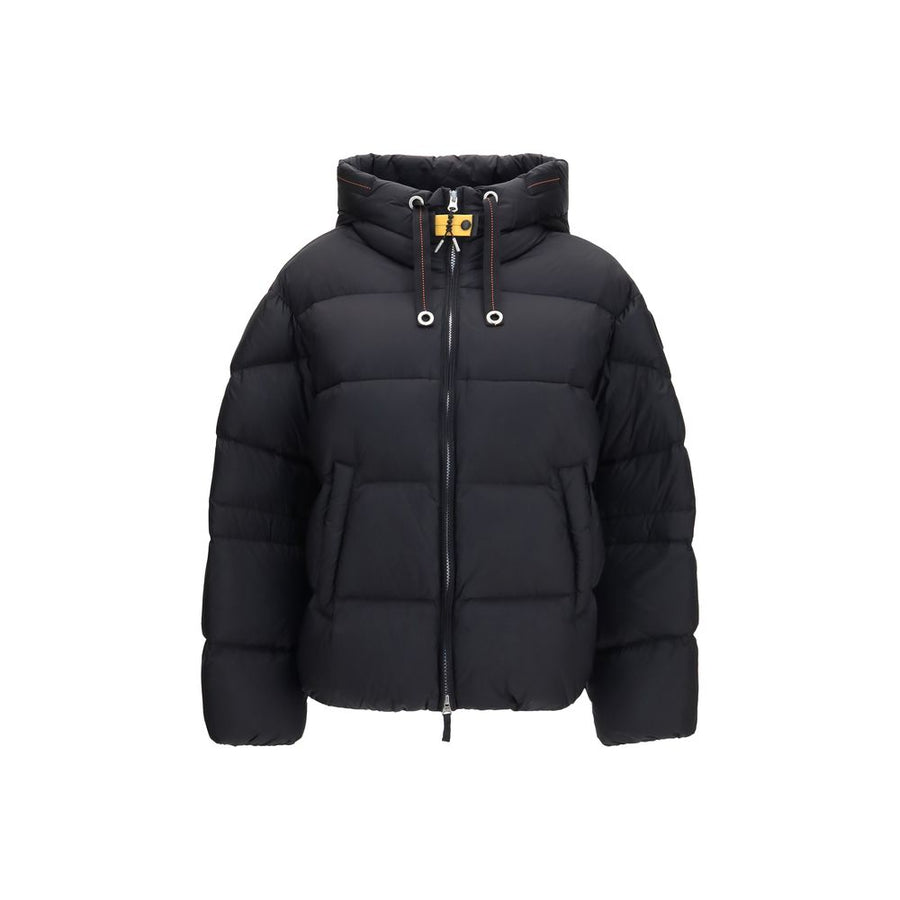 Black Goose Down Full-Length Jacket Clothing