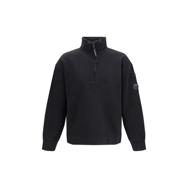 Black Cotton Sweatshirt Clothing