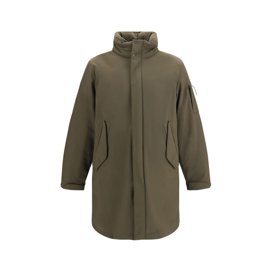 Bicolor Polyamide Parka Clothing