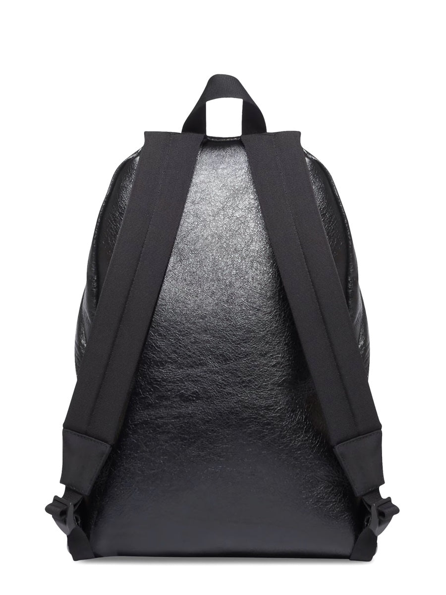 Explorer Leather Backpack Black Backpacks