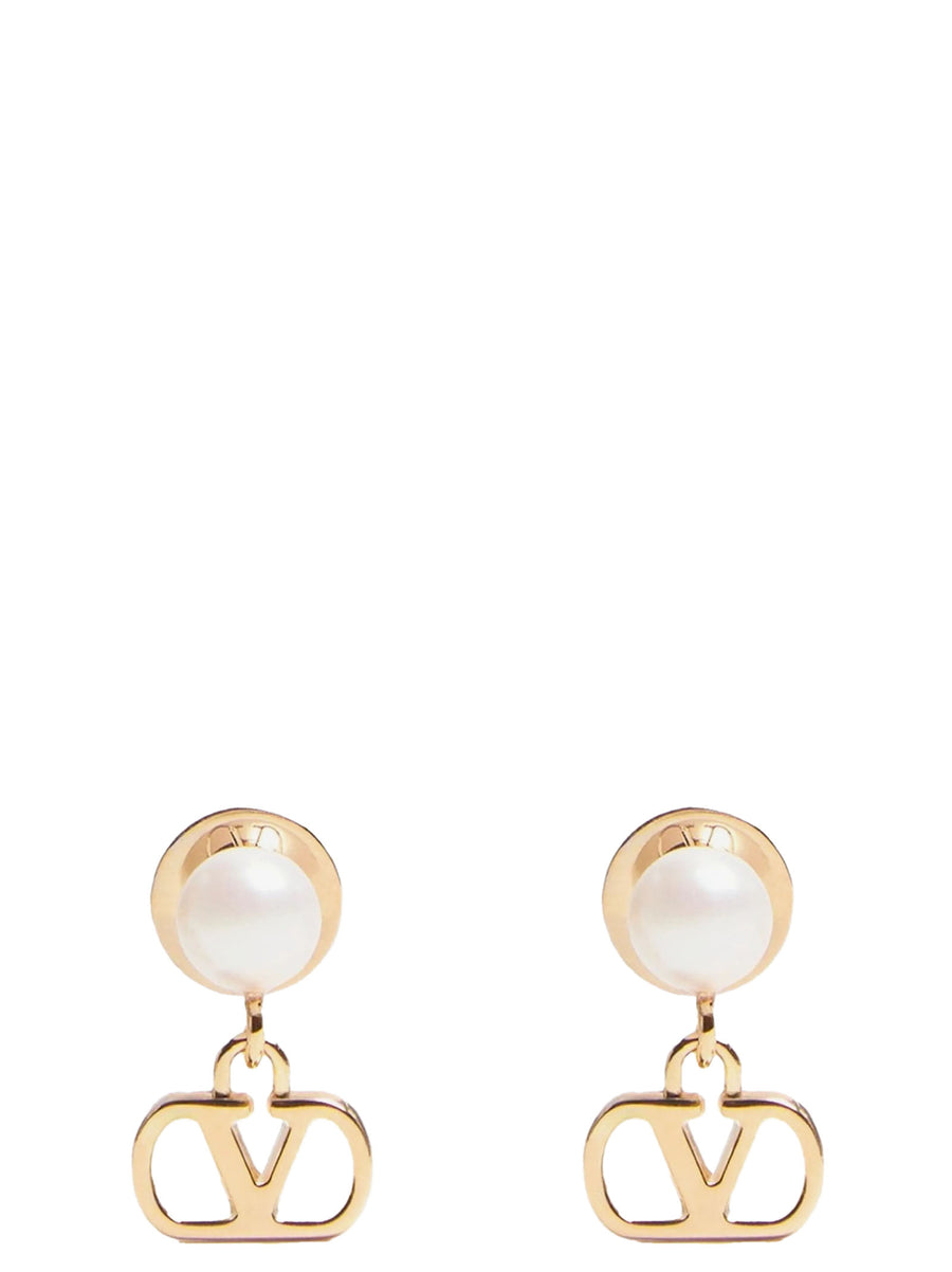 Gold Brass Earrings