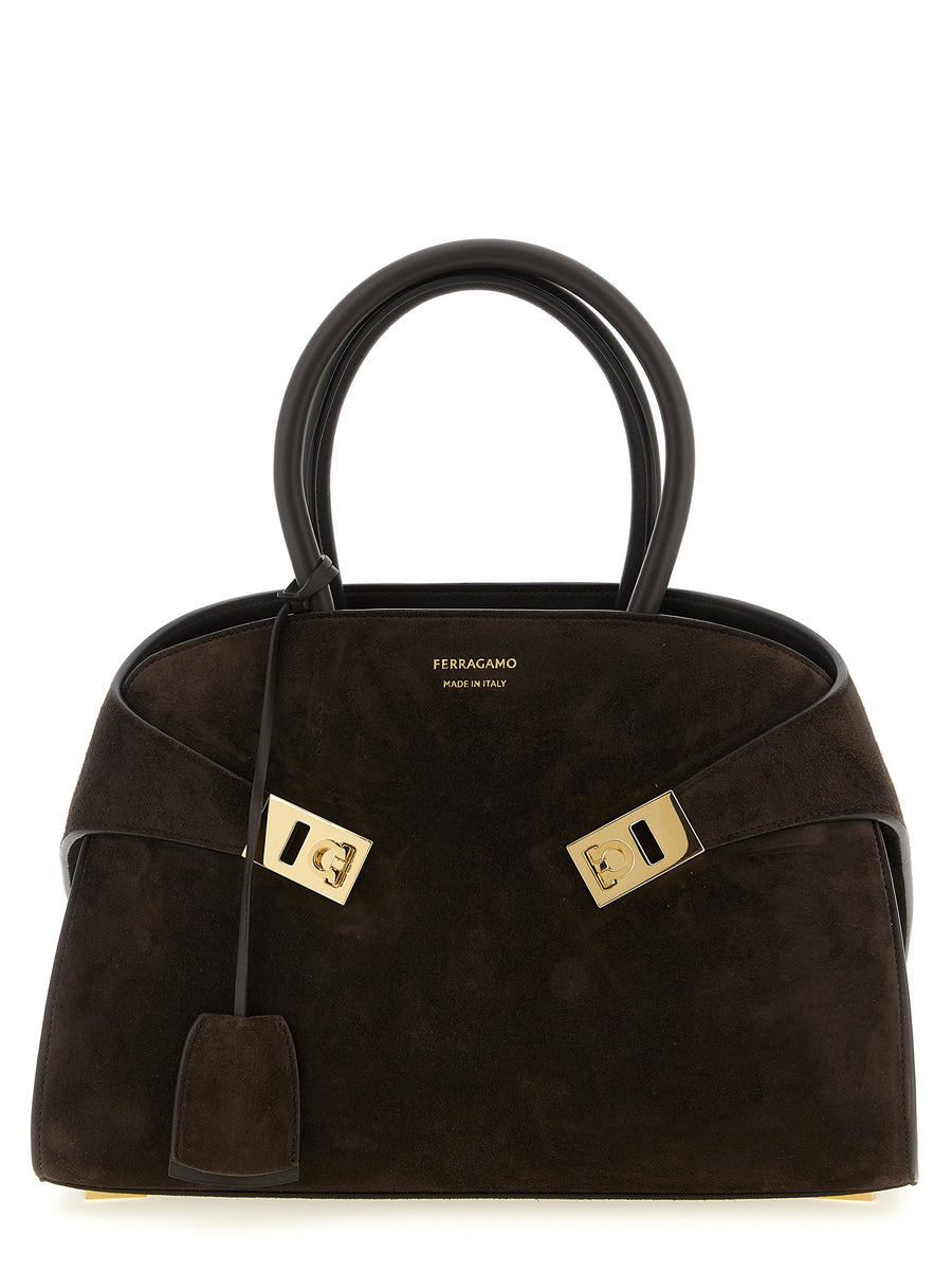 Brown Goatskin Handbag Bag