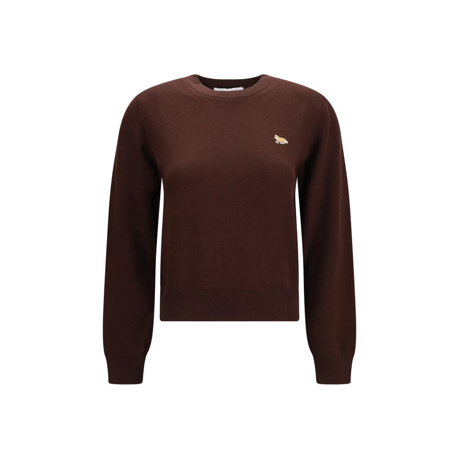 Brown Wool Oves Aries Sweatshirt Clothing