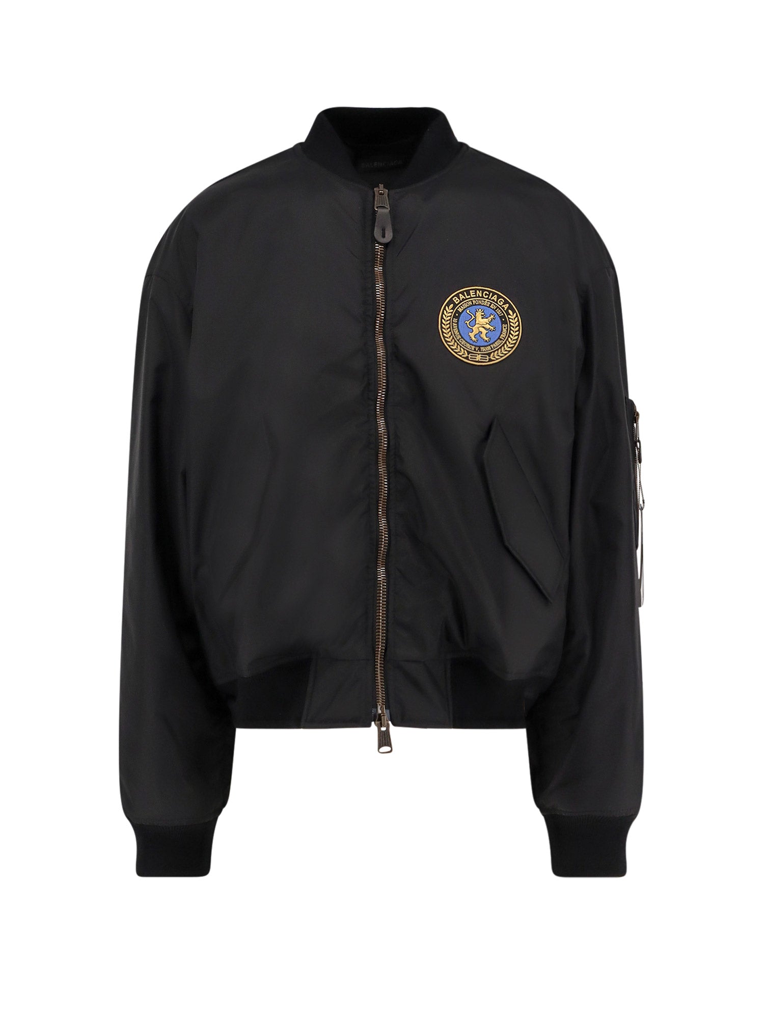 Balenciaga Jackets Black Poliammide