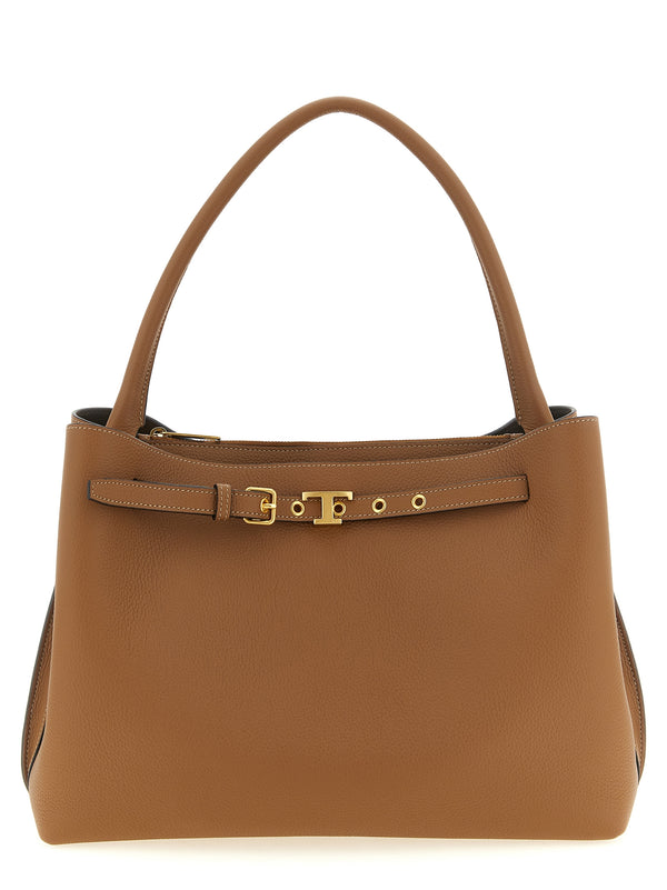 Brown Calfskin Handbag Bag