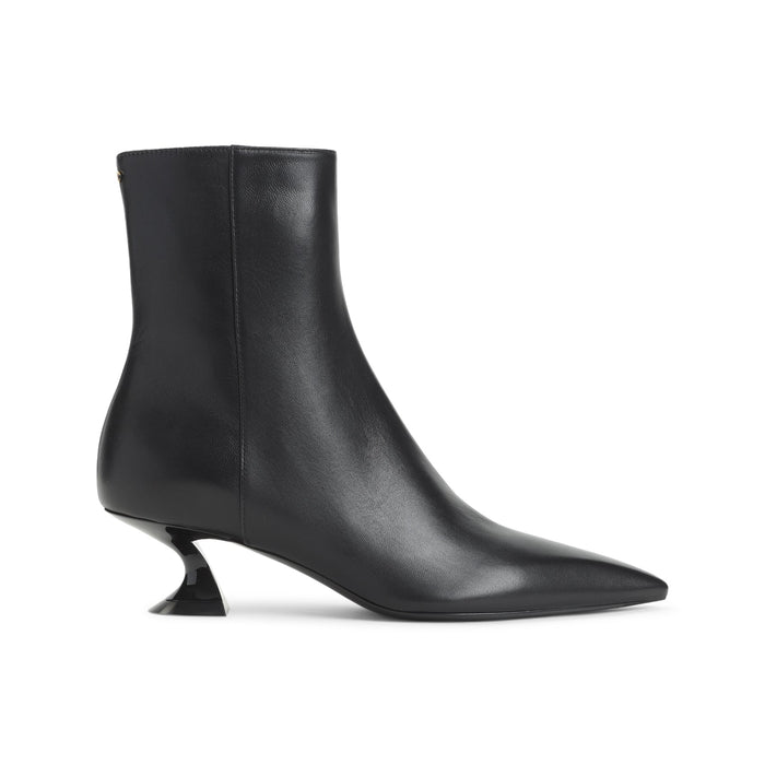 Lanvin Kitten Heell 50 Mm Ankle Boots Black Leather