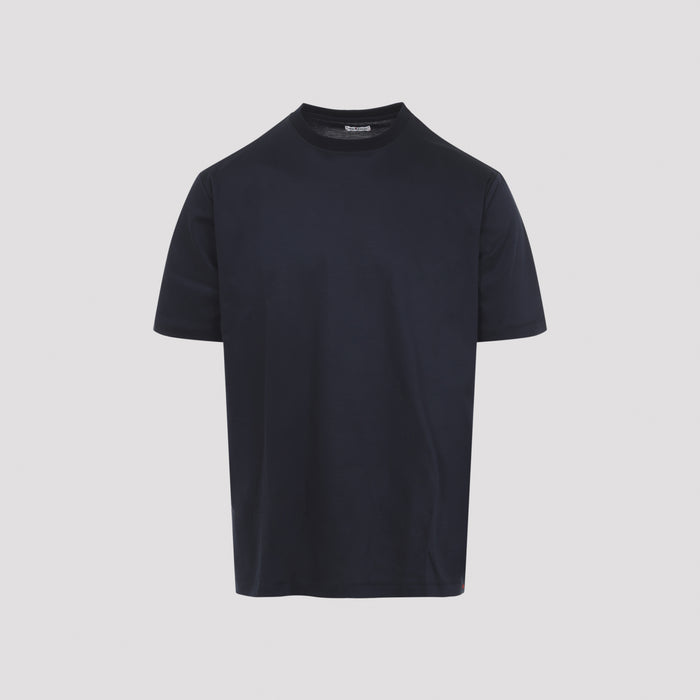 Milano T-shirt Blue Cotton Tshirt