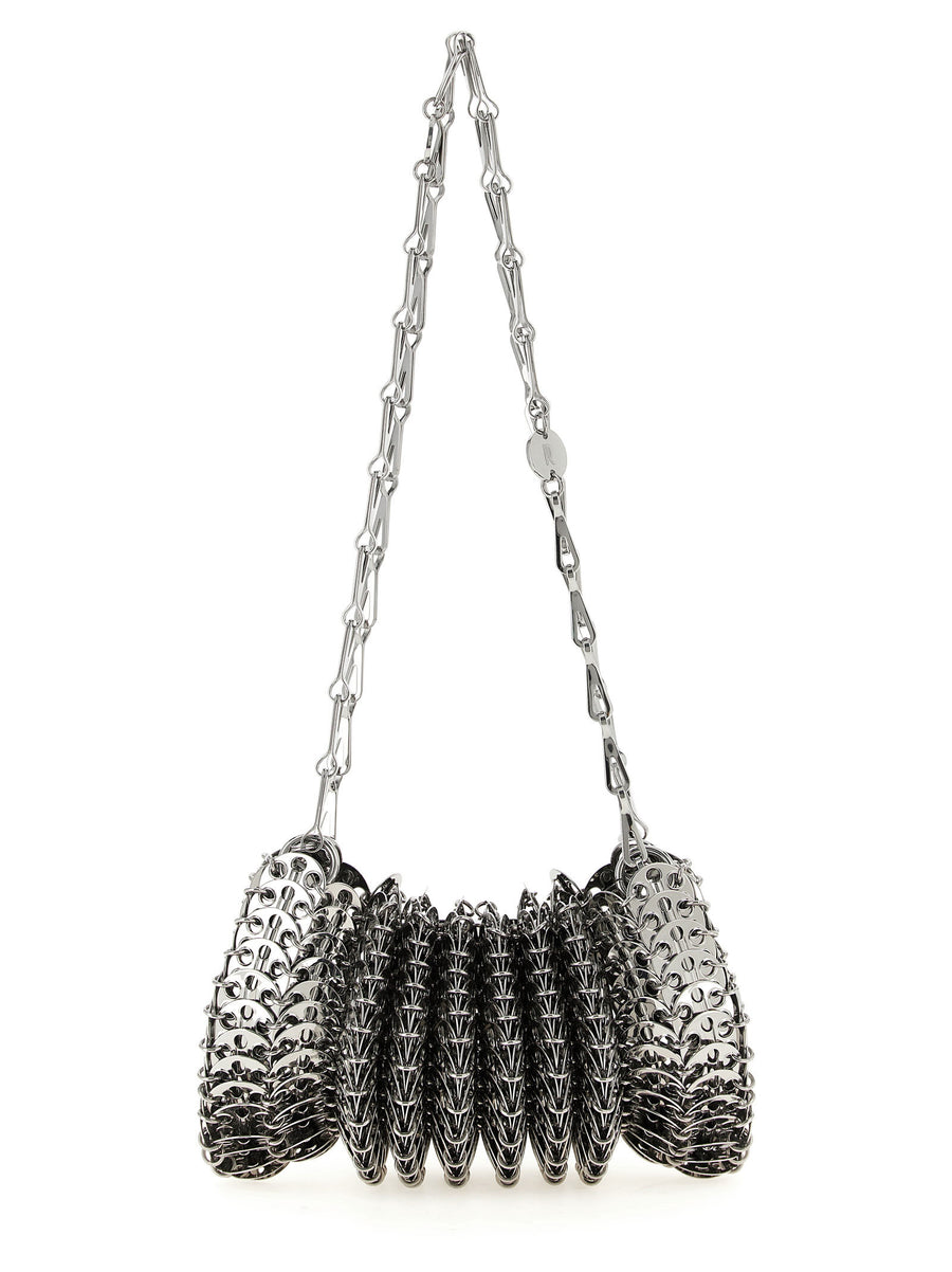 Silver Stainless Steel Shoulder Bag