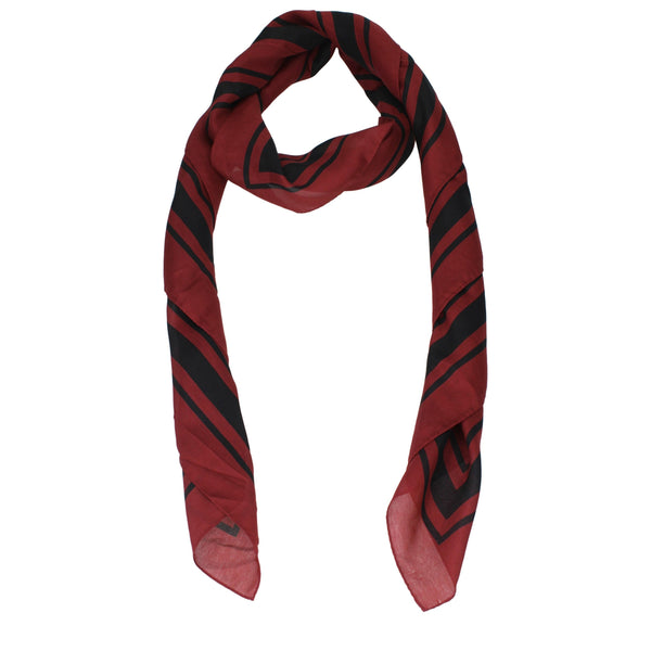 Red Cotton Foulard Accessory