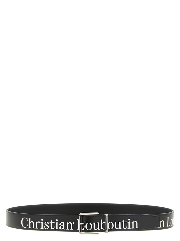Black Calfskin Regular Belt