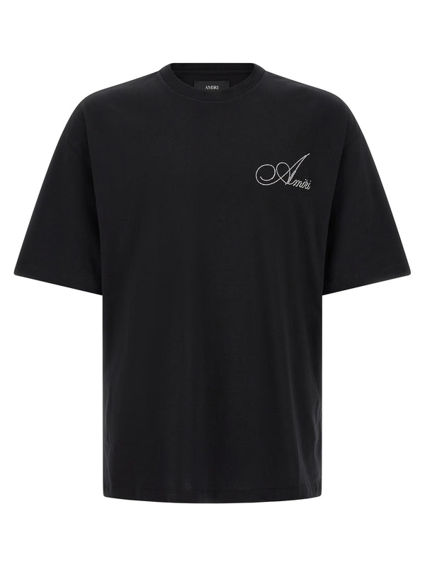 Black Cotton T-Shirt