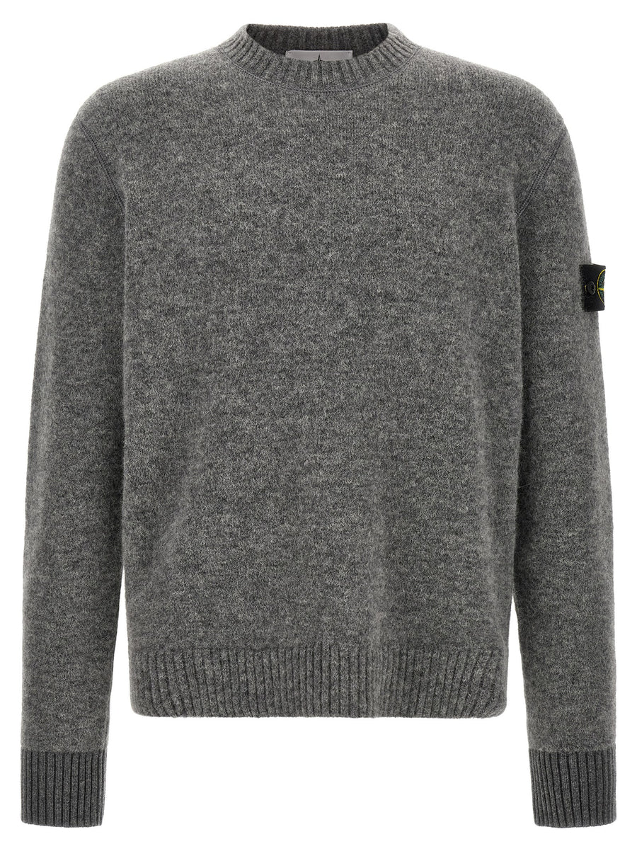 Gray Wool Cardigan Clothing