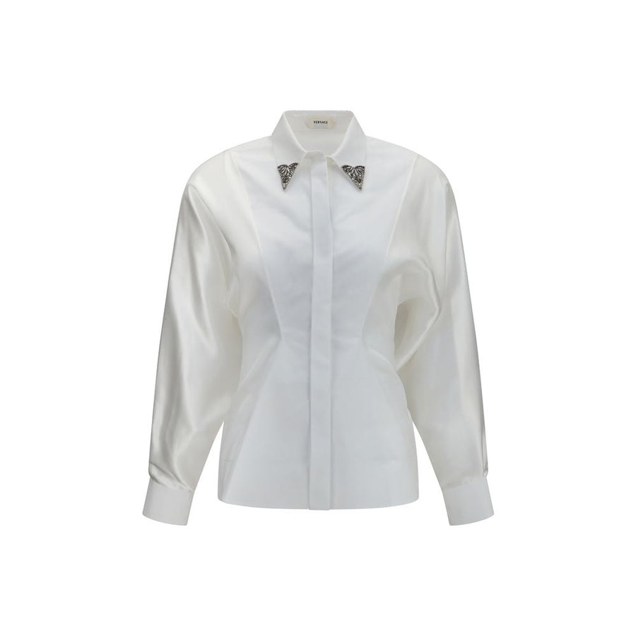White Cotton Dress Shirt