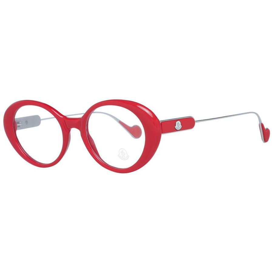 Red Metal & Plastic Glasses (frames) Accessory
