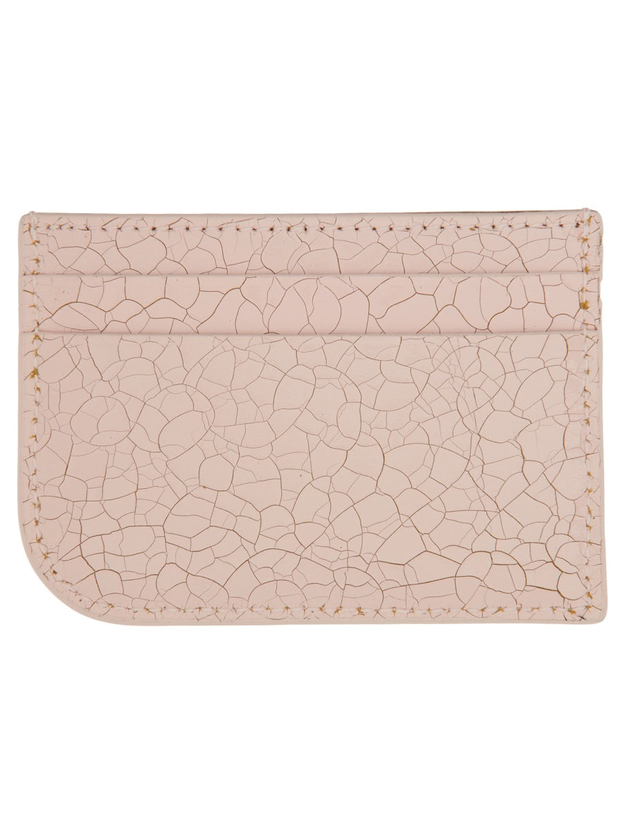 Leather Card Holder Pink Main: Calf Skin Wallets & Purses