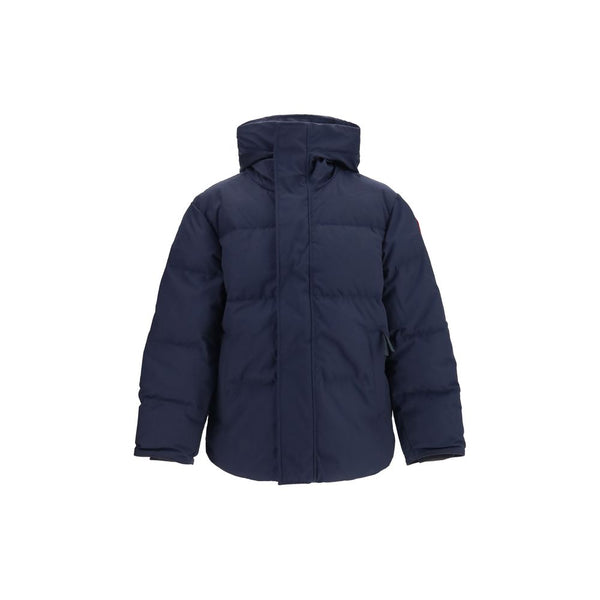 Blue Recycled Polyester Parka Clothing