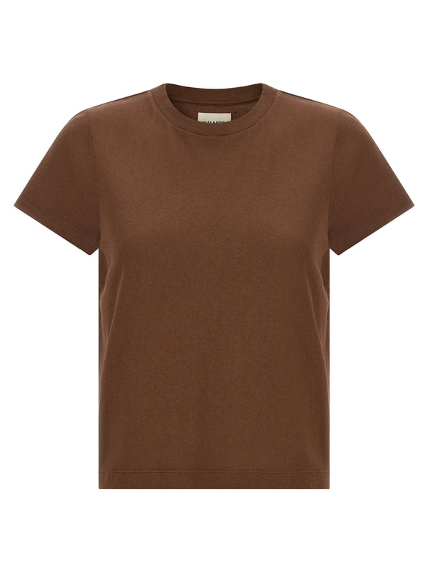 Brown Cotton T-Shirt