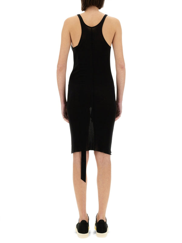 Tank Dress Black Cotton