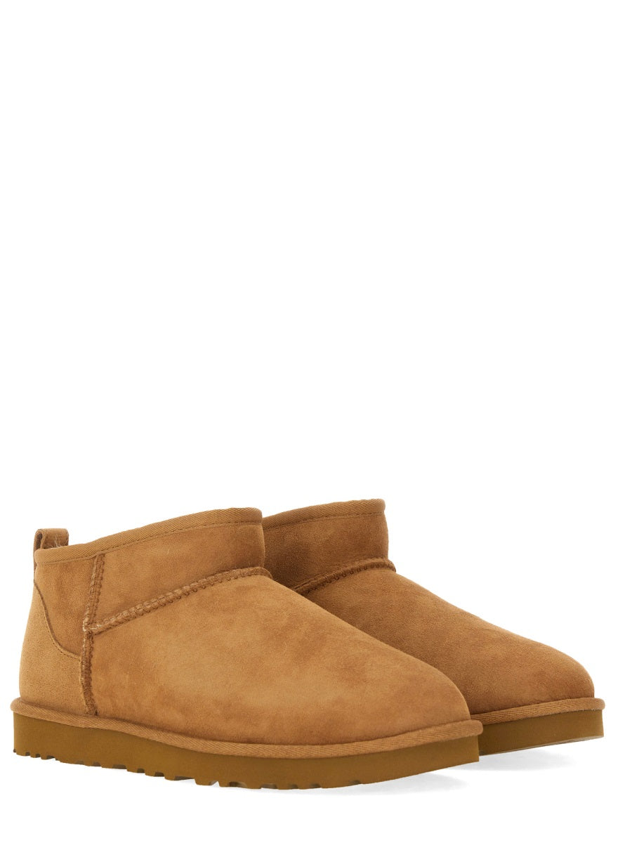 Boots Stivale Classic Ultra Mini Brown Twinface