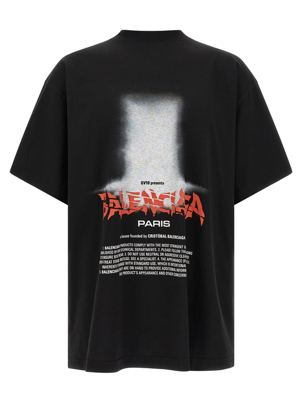 Black Cotton T-Shirt
