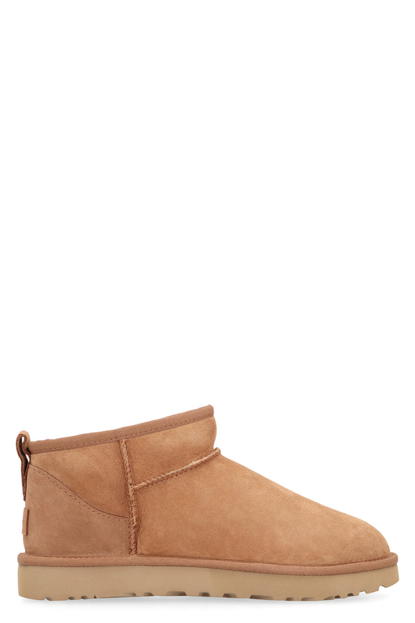 Classic Ultra Mini Ankle Boots Brown