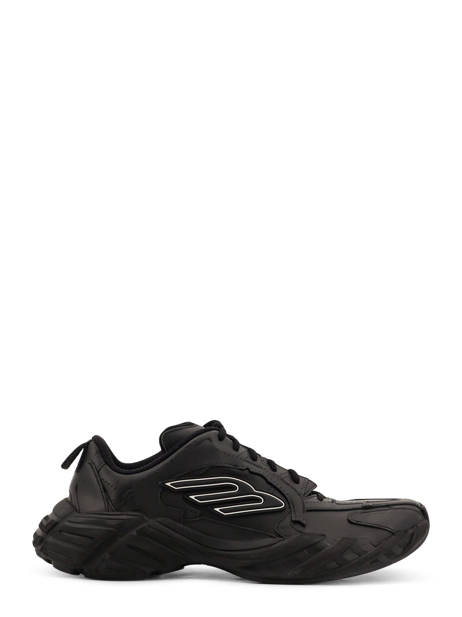 Balenciaga Sneakers Black T Bovine Leather Polyester